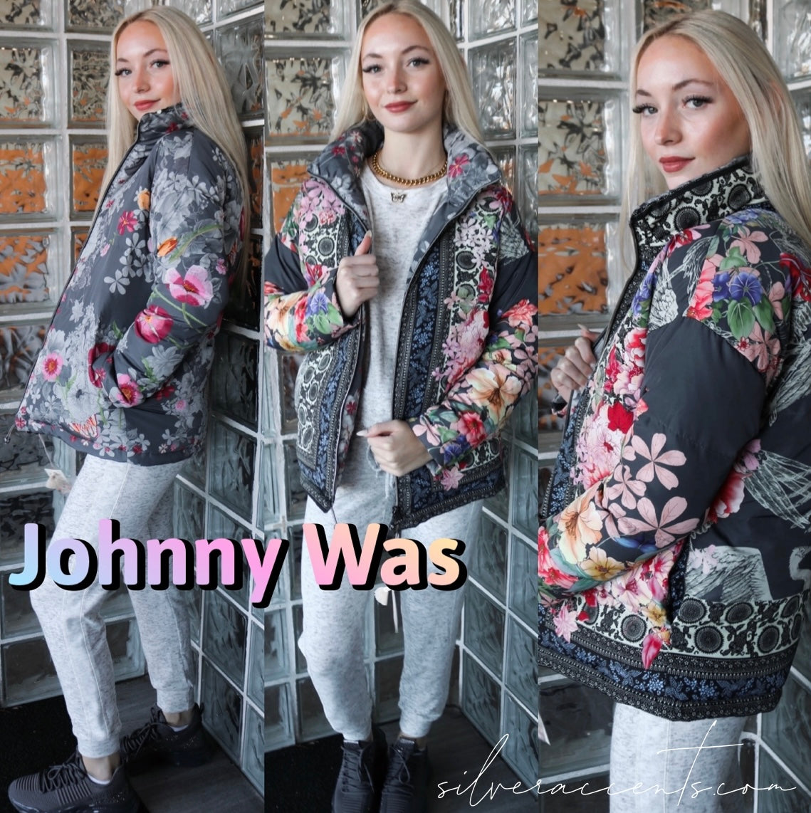 JOHNNY WAS Reversible LINDANA Down Parka