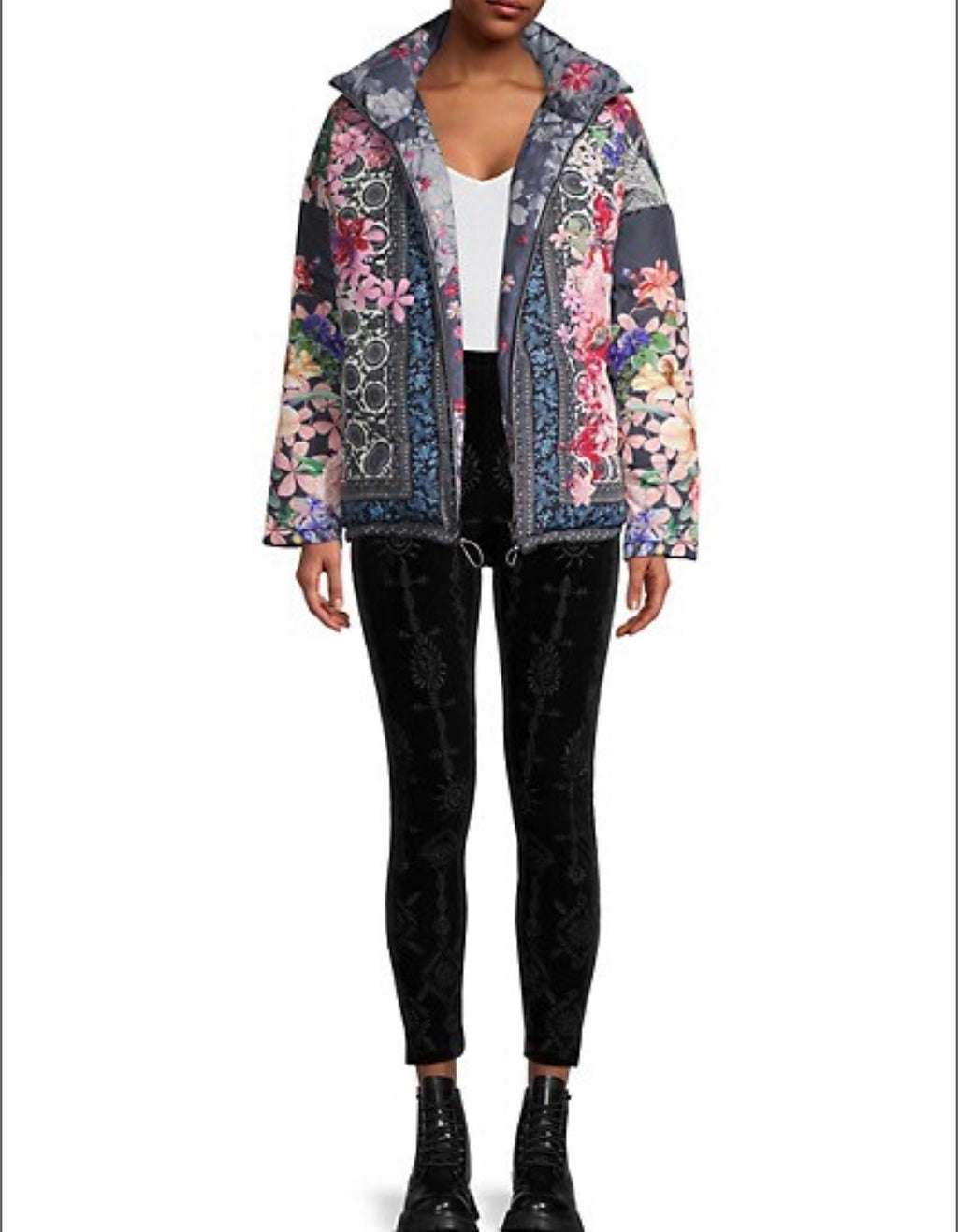 JOHNNY WAS Reversible LINDANA Down Parka