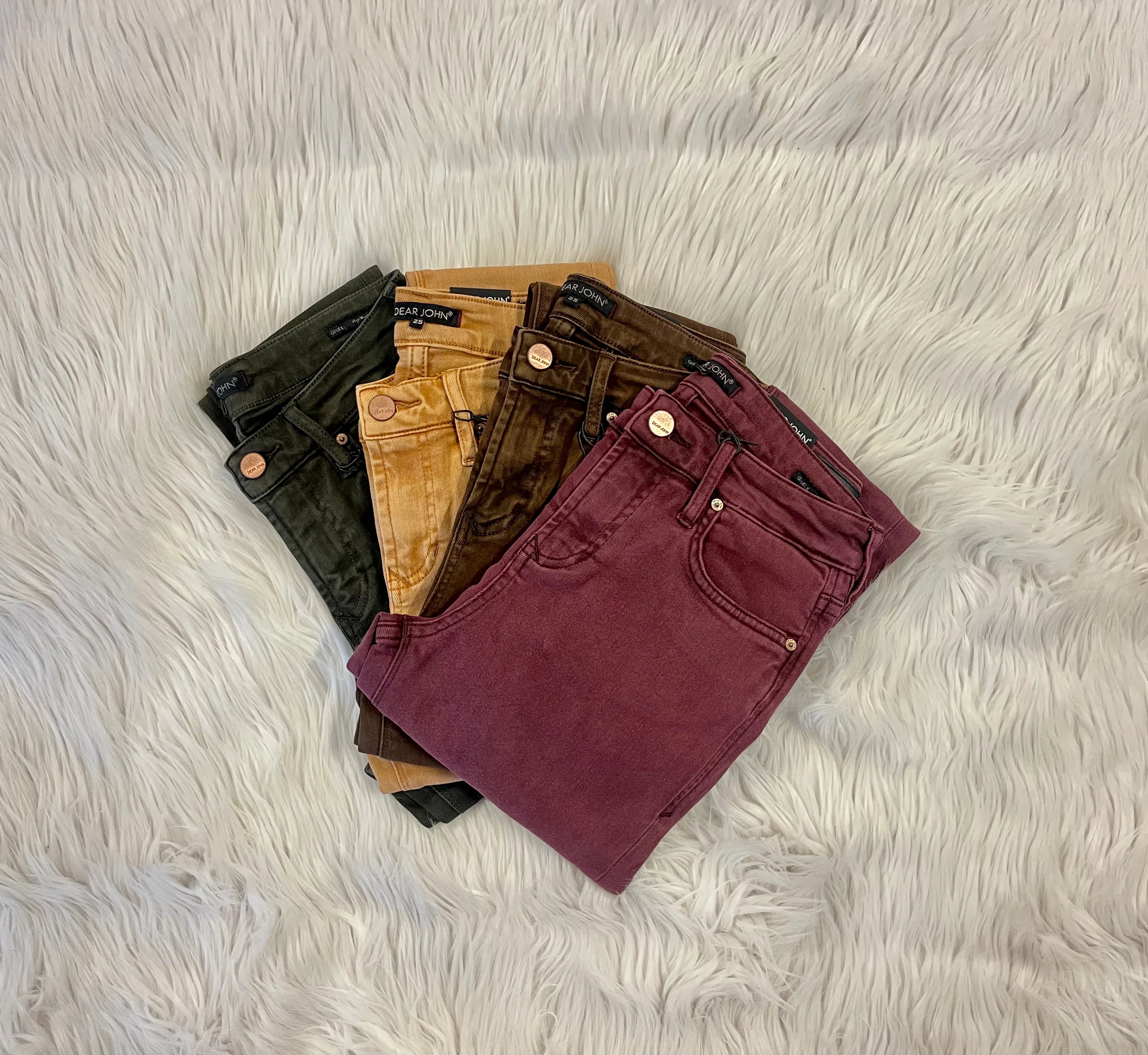 DEAR JOHN High Rise GISELE Skinny Jeans