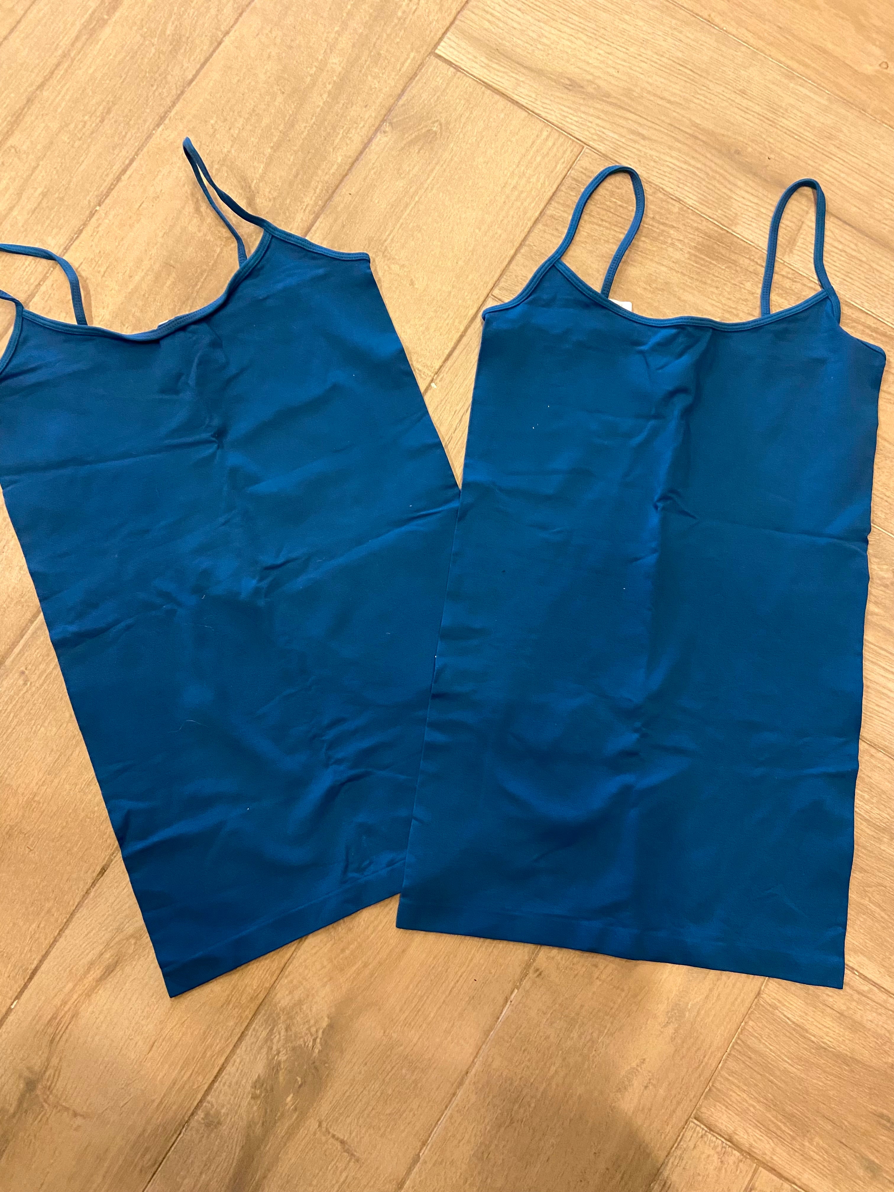 FORNIA Teal Cami Top