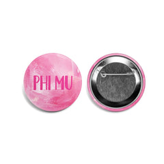 MS Sorority ABSTRACT Greek Chic Button