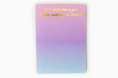 TAYLOR ELLIOTT Magnetic BE KIND Notepad