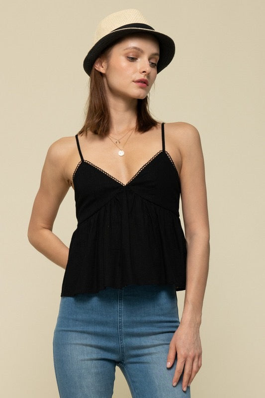 BackTie REPLAY Babydoll Top