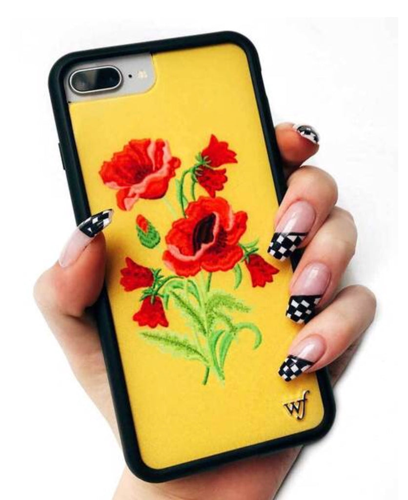 WILDFLOWER Yellow Floral I-Phone Case