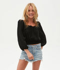 *MICHAEL STARS Gauze KATE Convertible Top