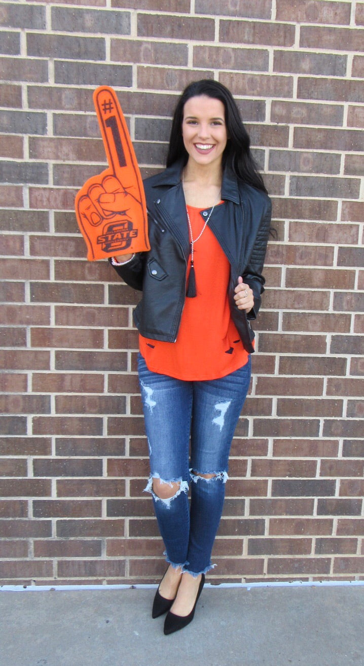 TAKEDOWN Modal Distressed Jersey Tank Top