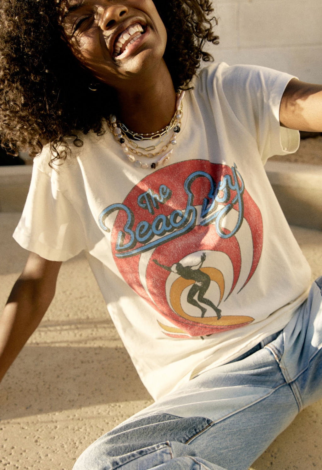 DAYDREAMER 1983 BEACH BOYS Concert Tour Tee