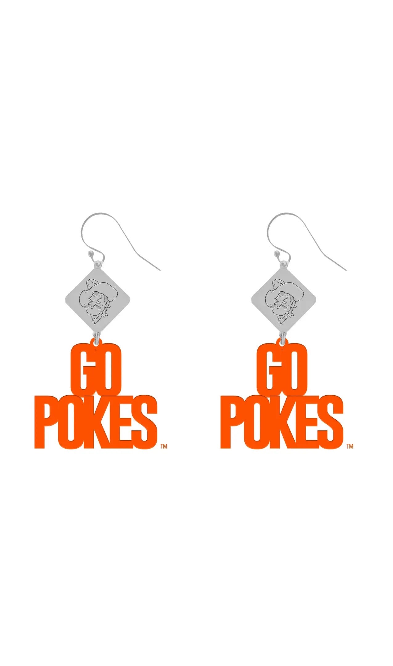 Emerson Street GO POKES Dangle Earrings