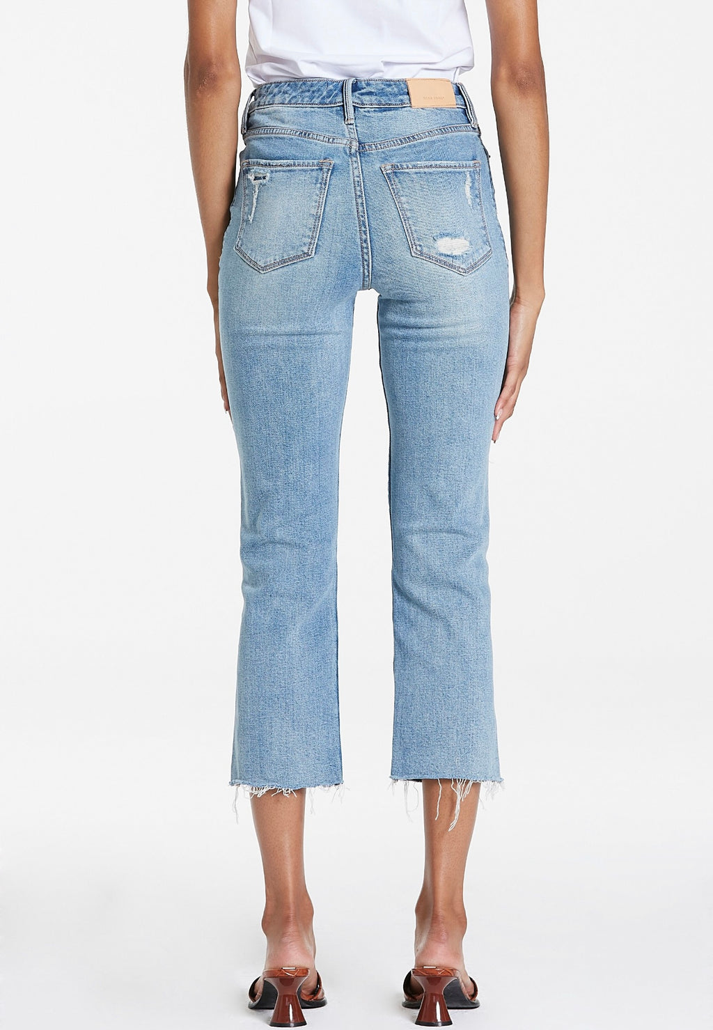 DEAR JOHN Super HiRise FRANKIE Distressed Ankle Crop Jean