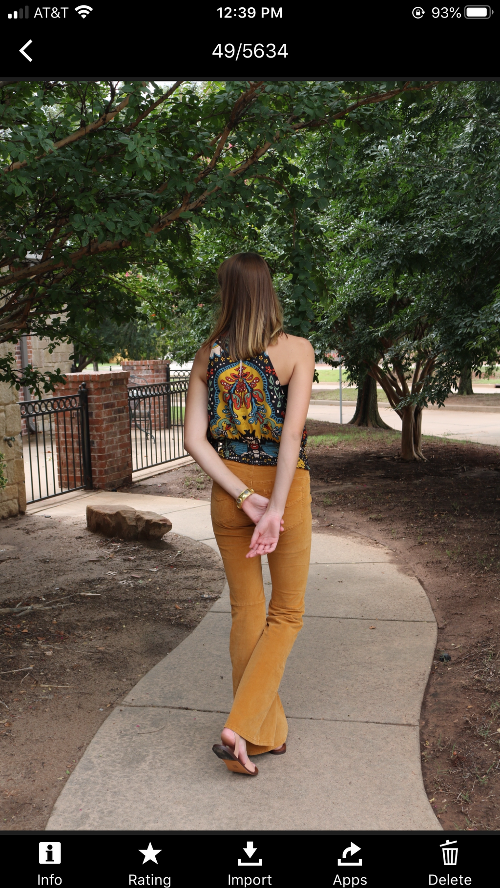 FREE PEOPLE Corduroy PULL ON Flare Jean