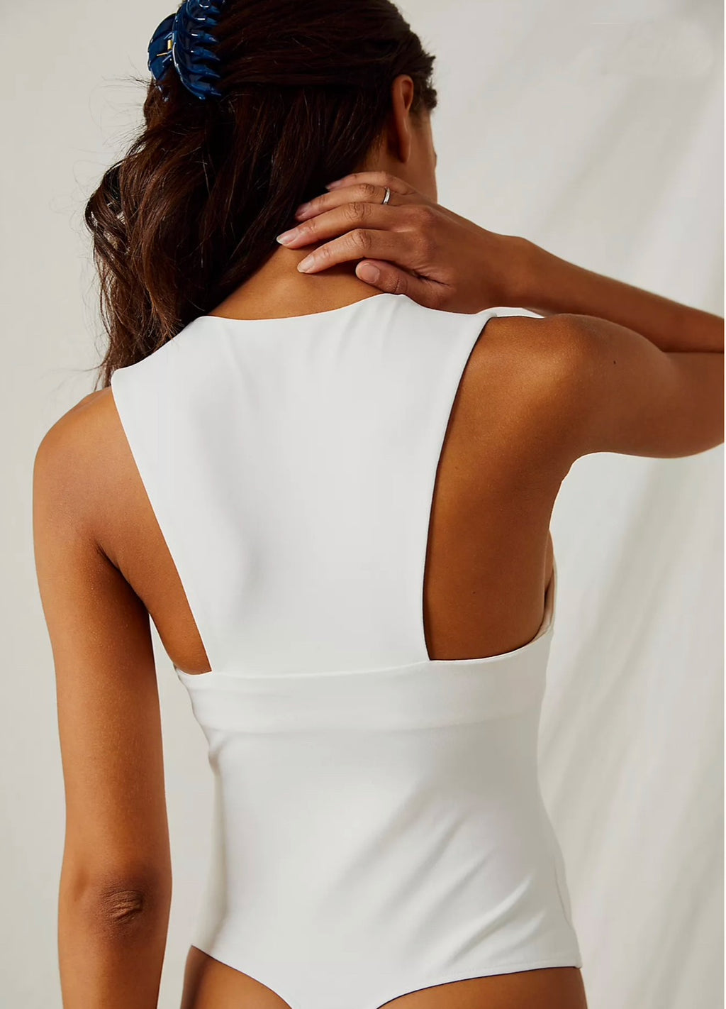 FREE PEOPLE SquareNeck SHE’S SO SLEEK DUO Bodysuit