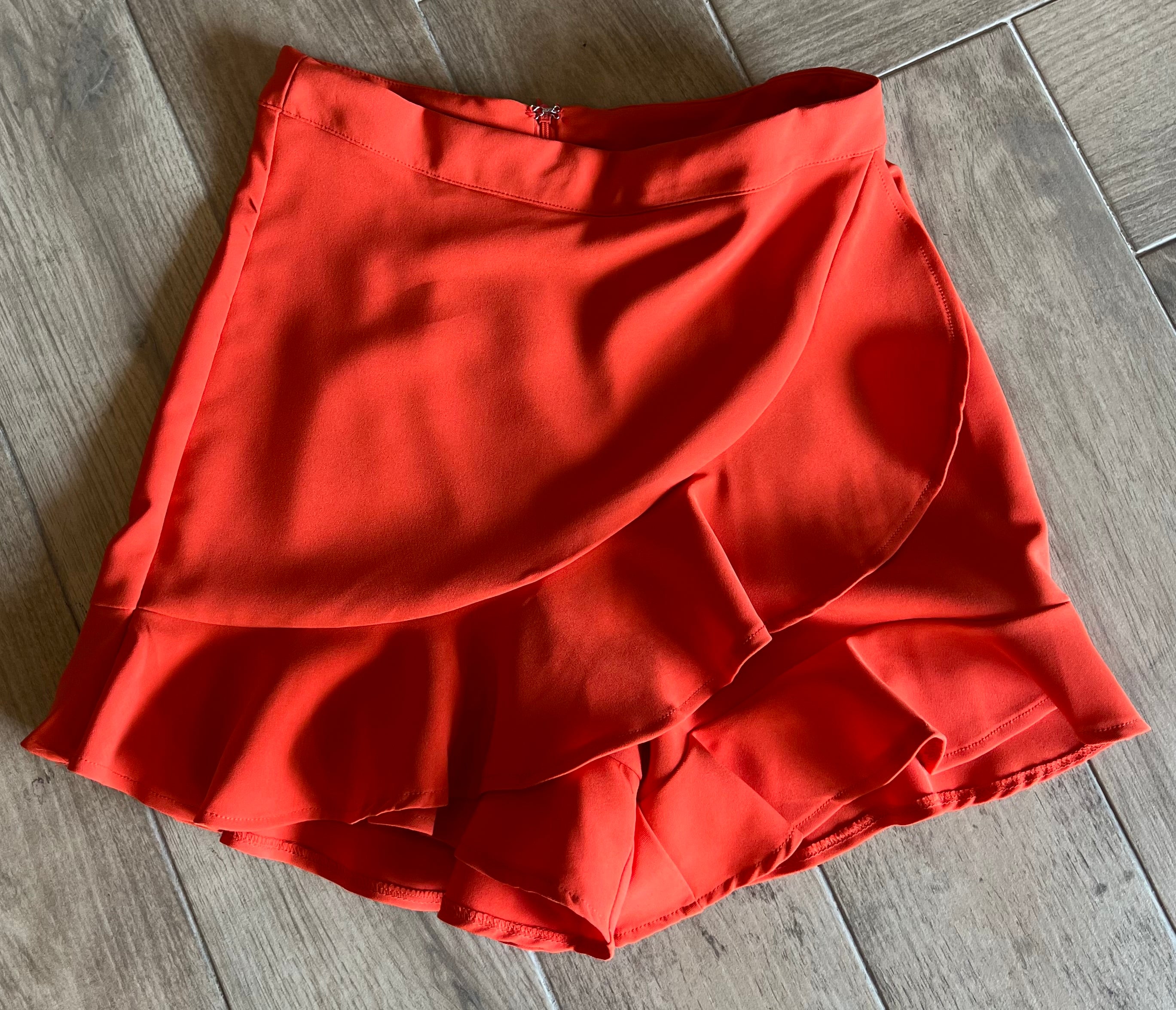 SHRUM Flowy Ruffle Skort