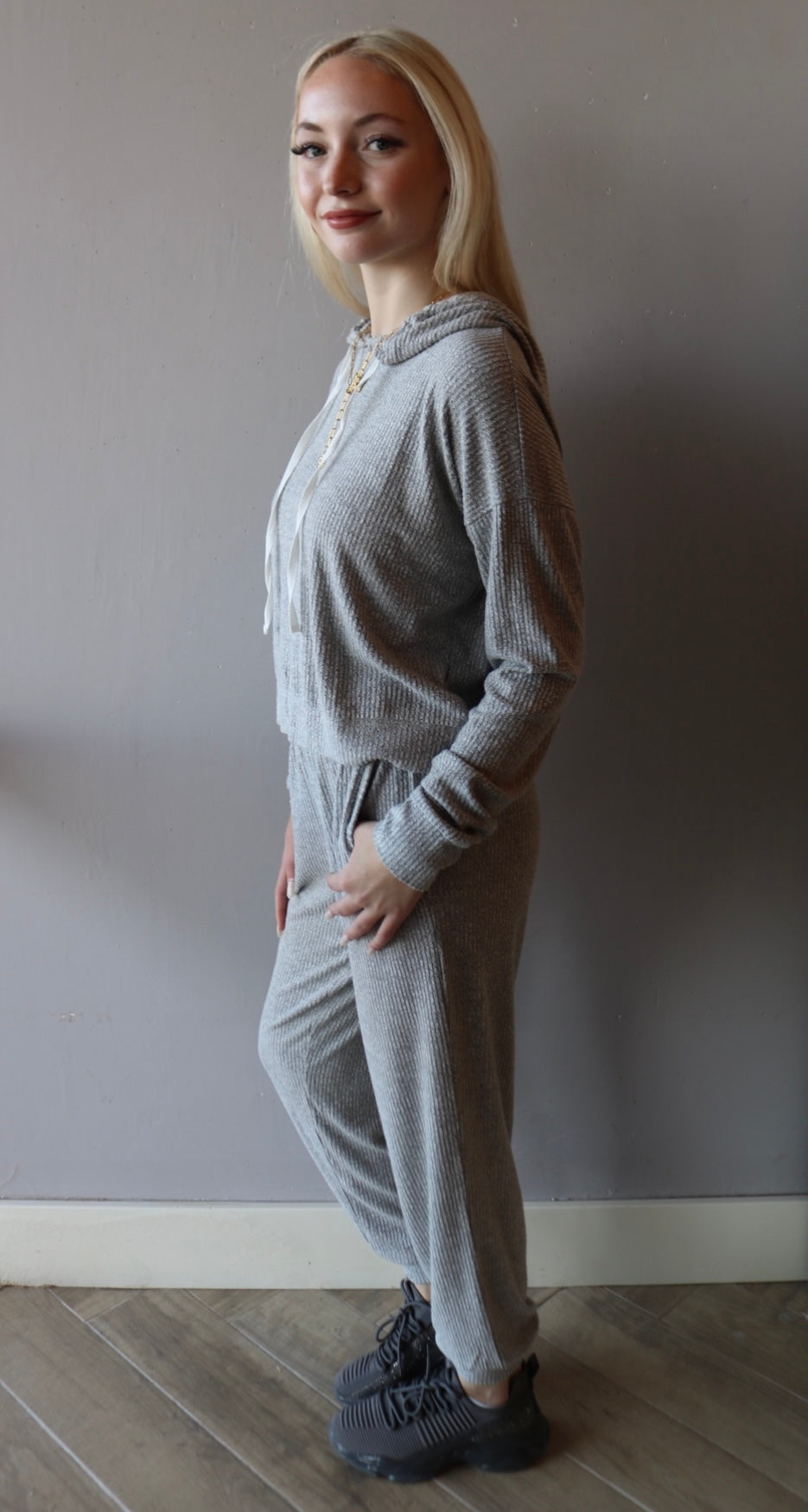 BOBI Brushed Thermal MARGO Hooded Top