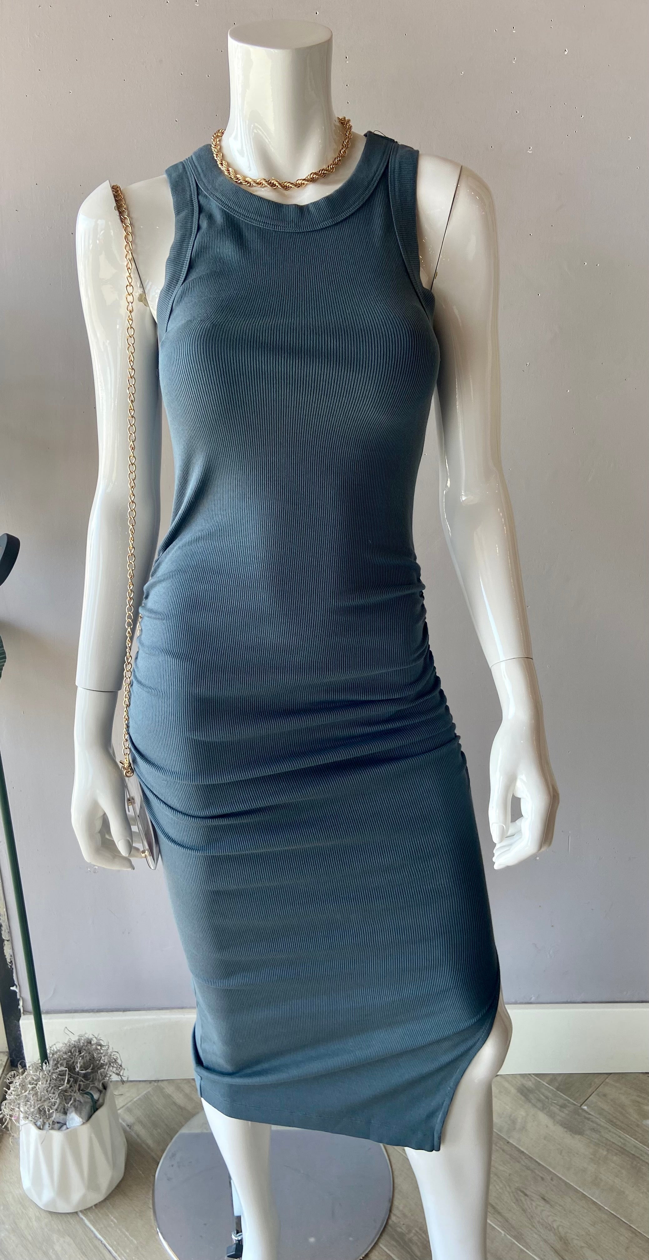 MICHAEL STARS RibKnit WREN Midi Dress