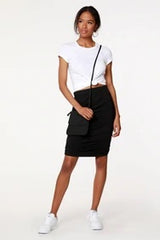 BOBI Shirred INSTINCTIVE Skirt