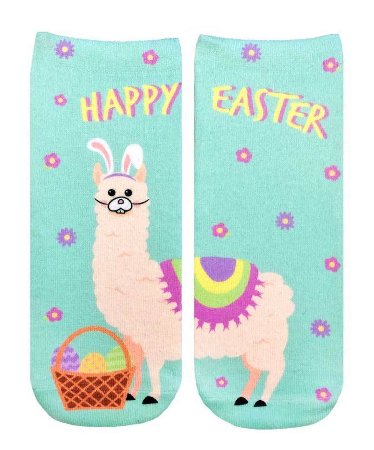 LIVING ROYAL Multi EASTER LAMA Socks