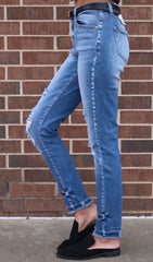 KANCAN Distressed HARTFORD Girlfriend Jeans