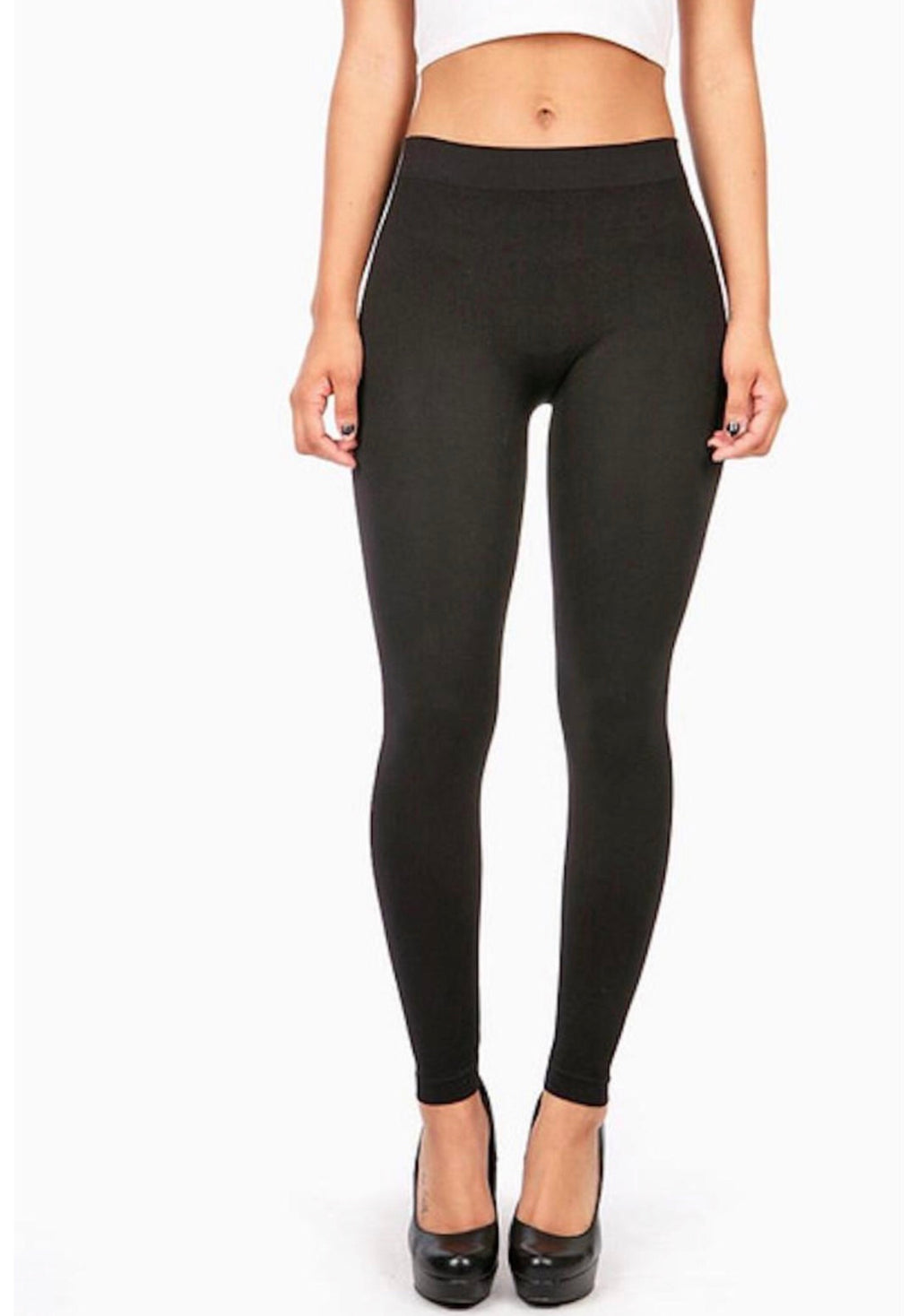 WENDY Black Seamless Leggings