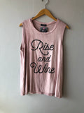 ZUTTER Dip Dye RISE AND WINE Tank