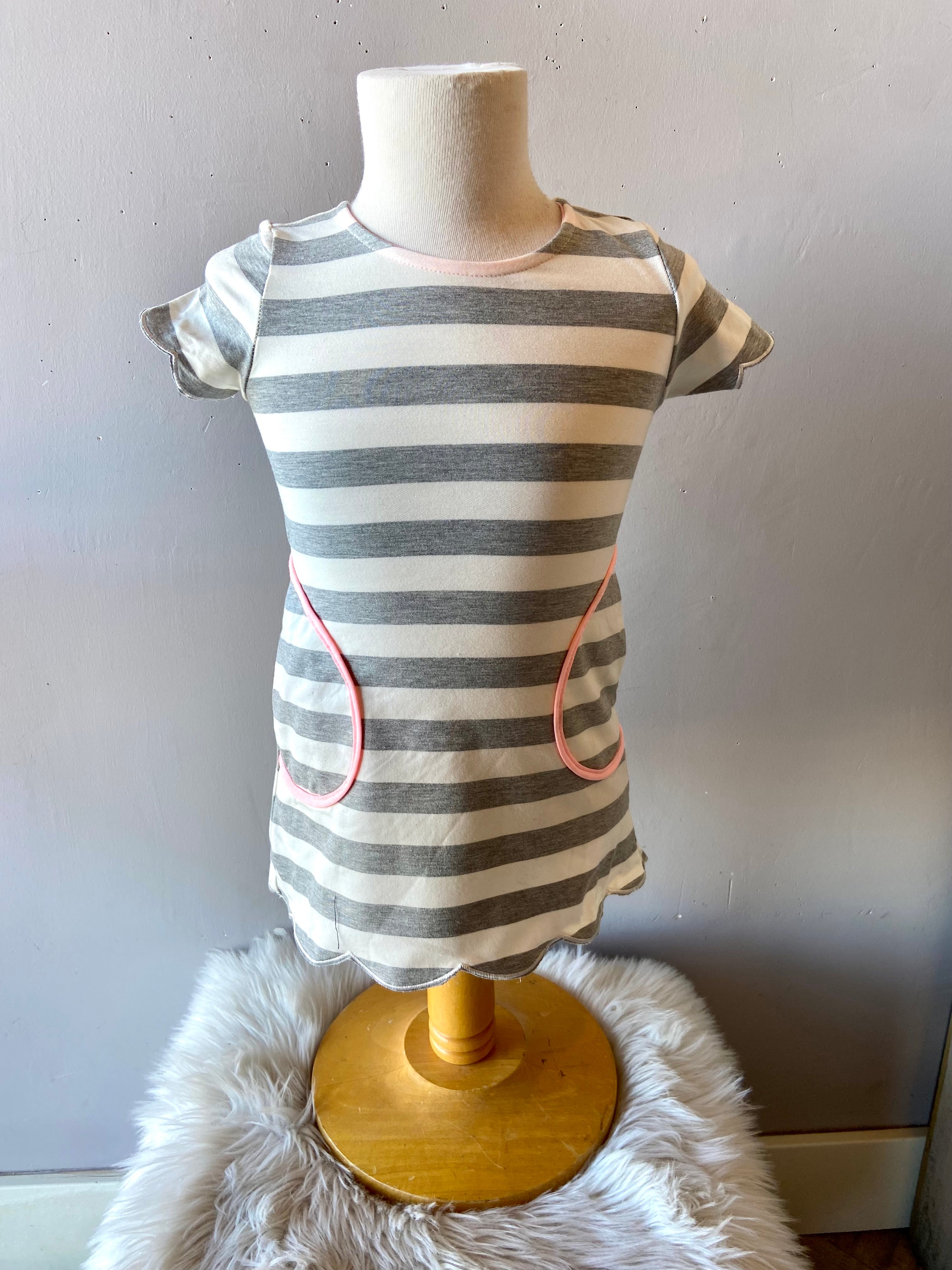 AARON & AMBER Heather Grey CLASS ACT Dress