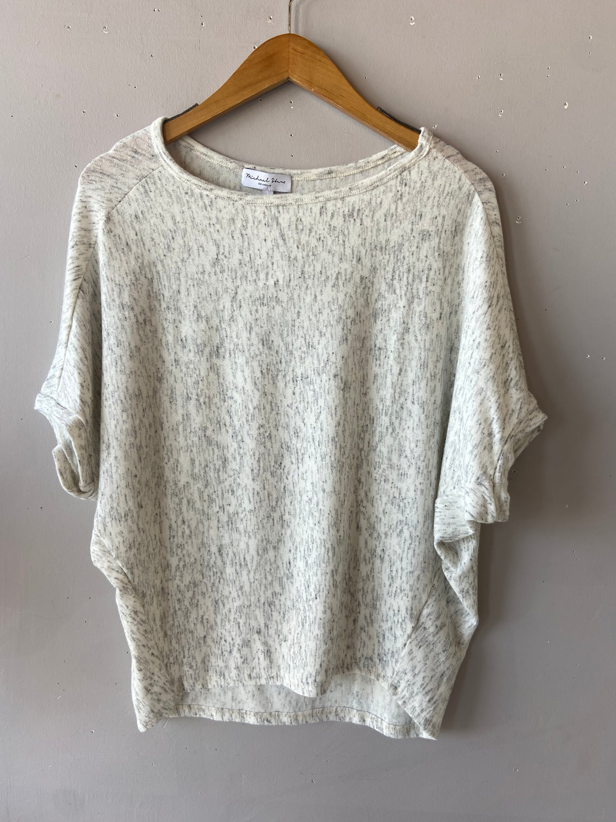 MICHAEL STARS Boatneck MADISON Brush~Jersey Top