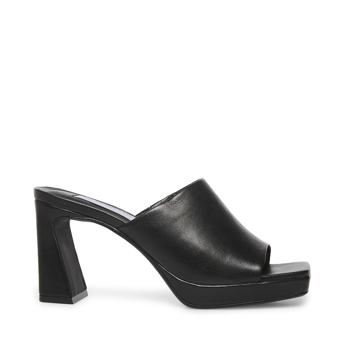 STEVE MADDEN Leather DEDICATE Platform Heel Shoe
