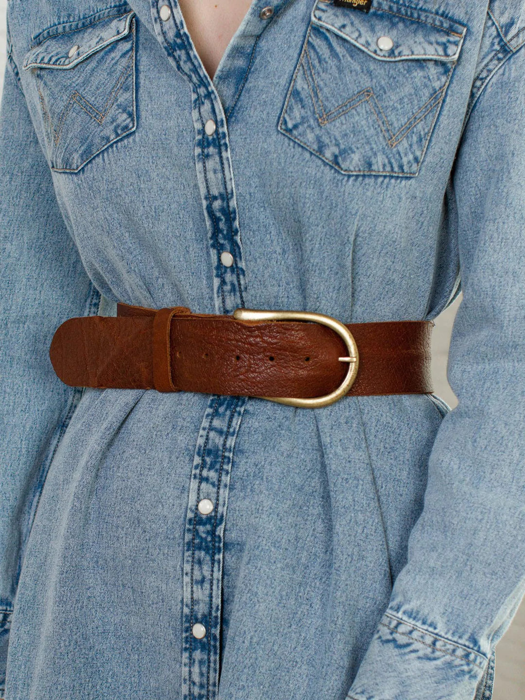 FREE PEOPLE We the Free ROSEBERRY Leather Belt