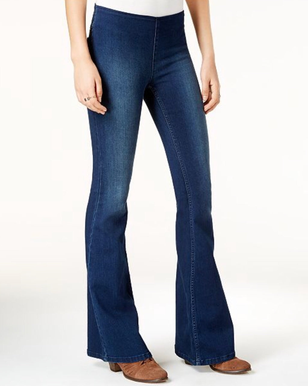 FREE PEOPLE Stretch PENNY Pullon Flare Jeans