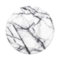 Dove White Marble POPSOCKET Swappable Top