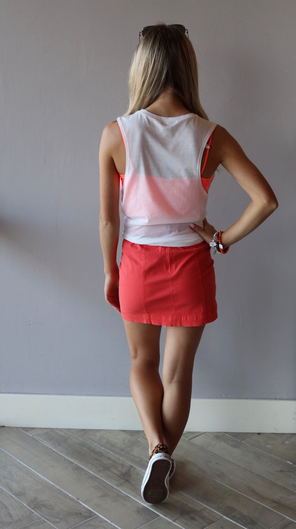 GAMEDAY COUTURE Let the Good Vibes Roll Logo Tank Top