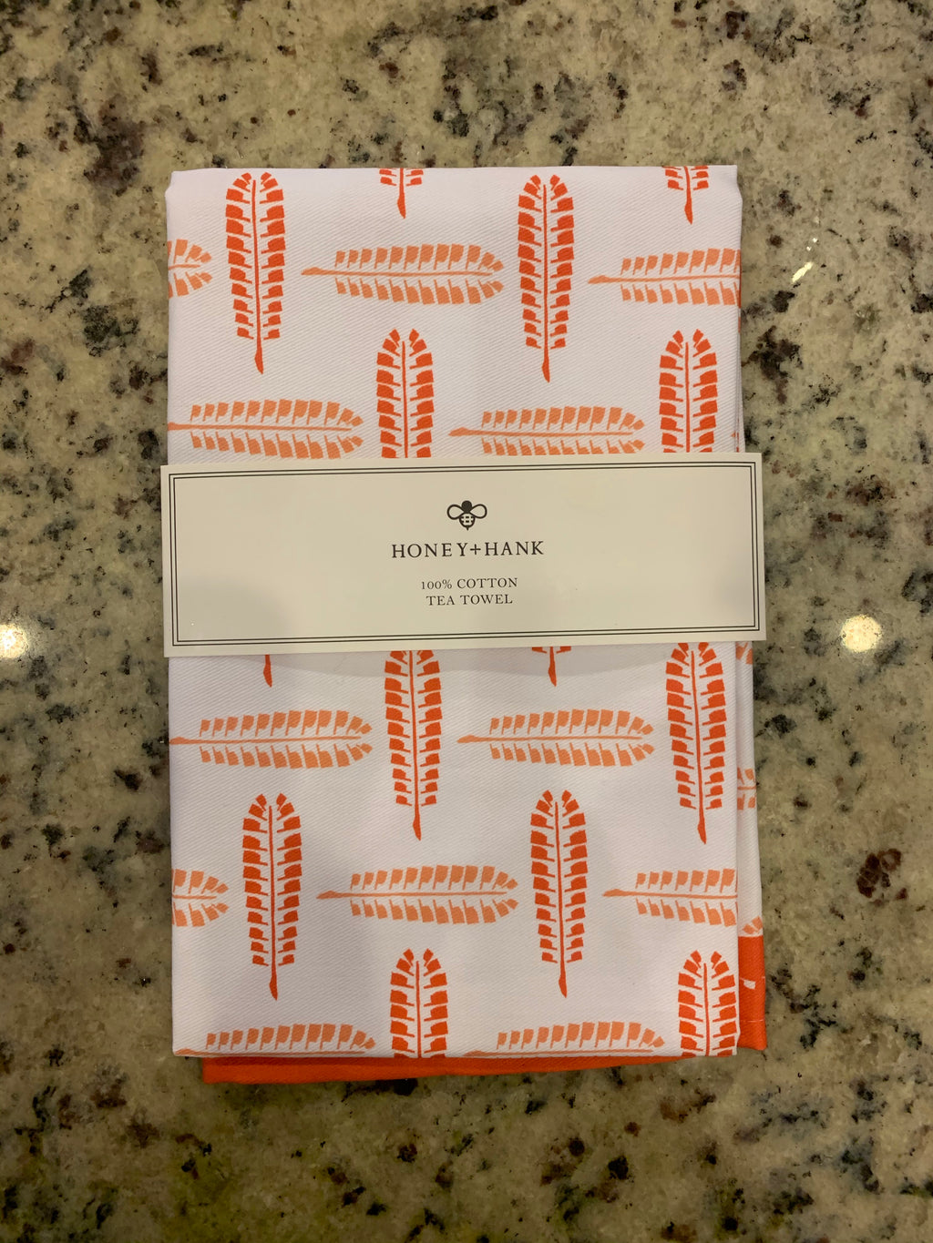 H+H Oklahoma Feathers Tea Towel