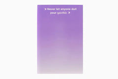 TAYLOR ELLIOTT 4x6 SPARKLE Notepad