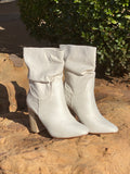 MANIC Slouchy Suede Ankle Booties