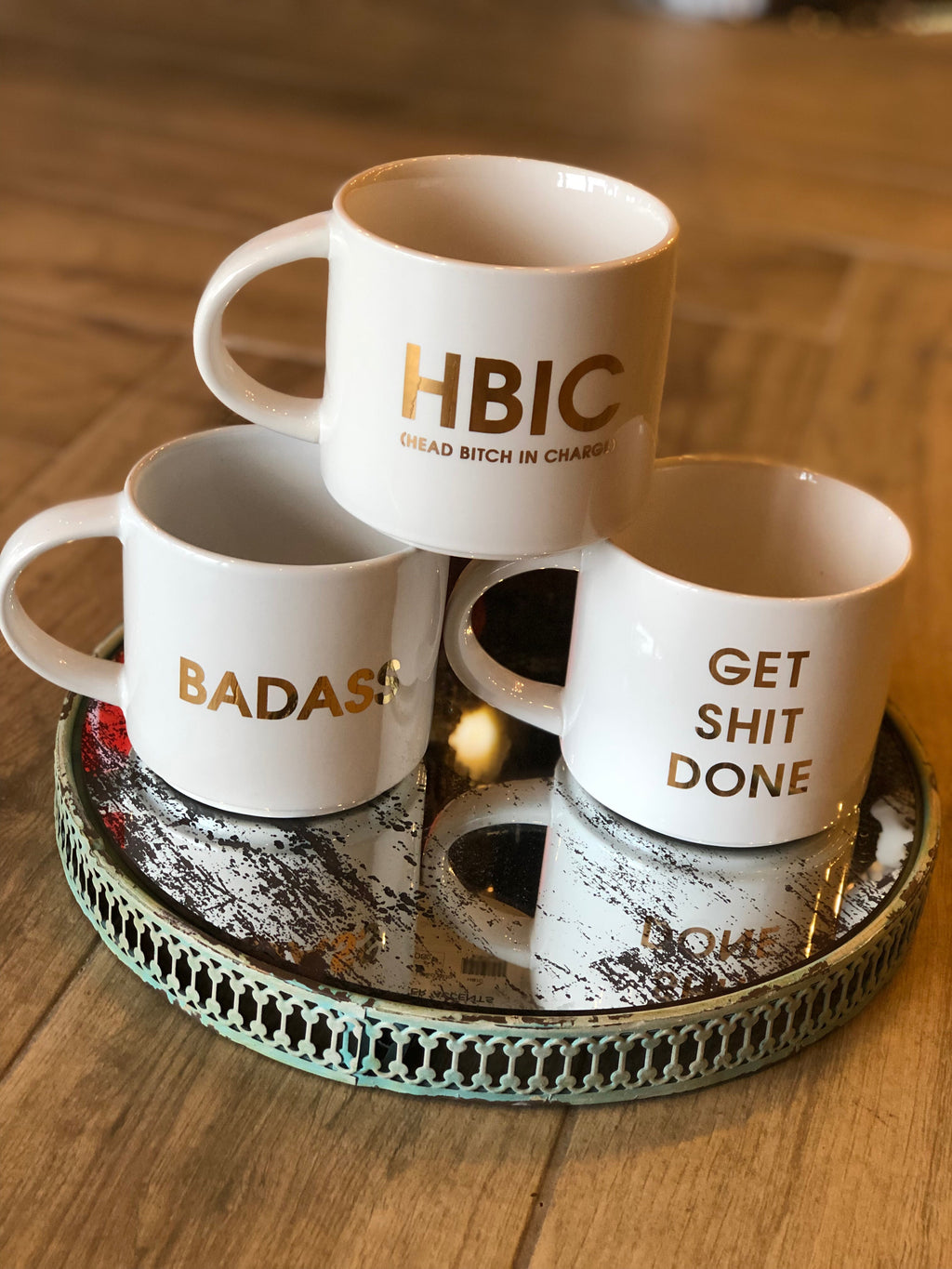 CG Ceramic Foil Graphic Logo Coffee Mug