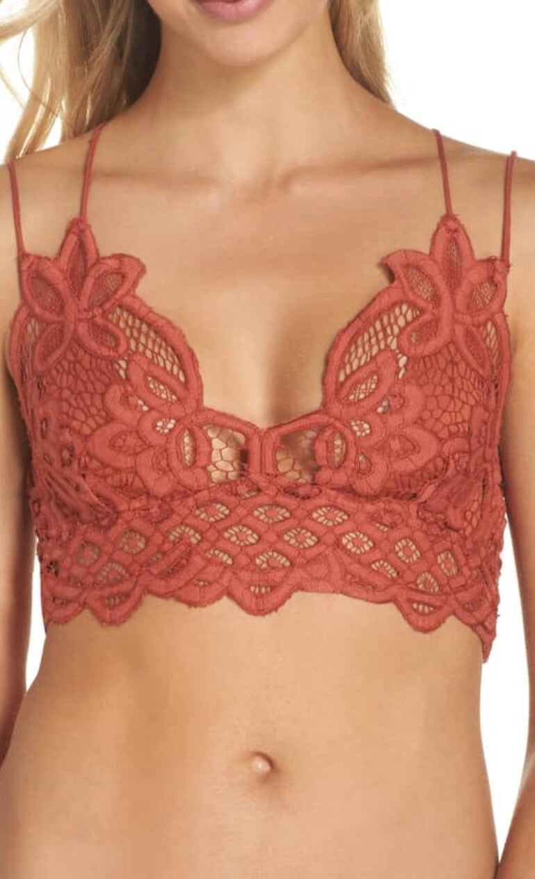 FREE PEOPLE Lace ADELLA Bralette
