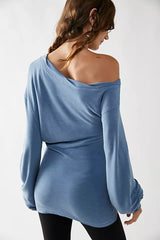 FREE PEOPLE Off the Shoulder ALL DAY Tunic Dress