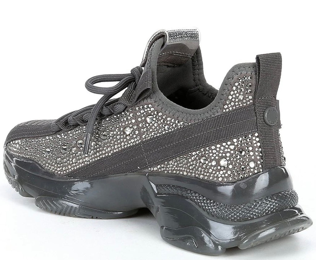 STEVE MADDEN Rhinestone MAXIMA Platform Sneaker Shoe
