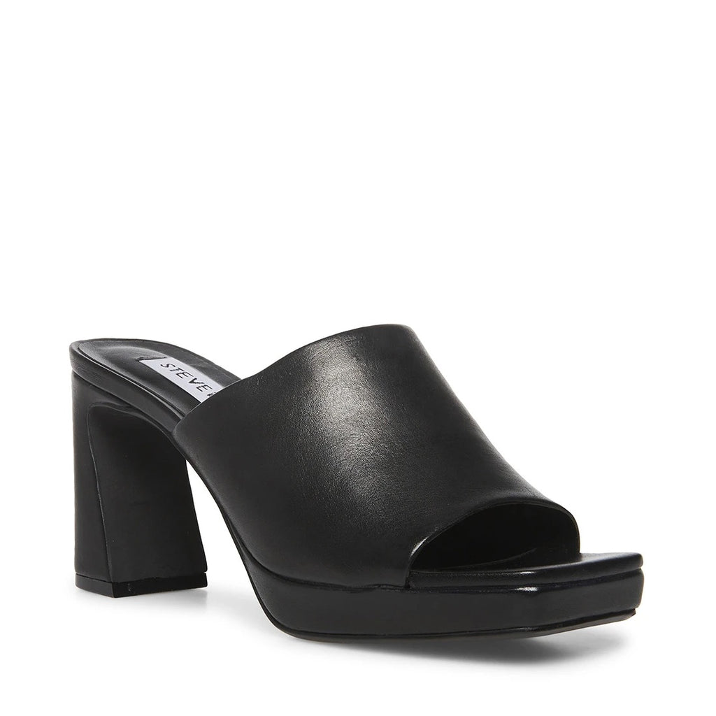 STEVE MADDEN Leather DEDICATE Platform Heel Shoe