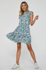 *ANOTHER LOVE Paisley COCO Ruffle Sleeve Tier Dress