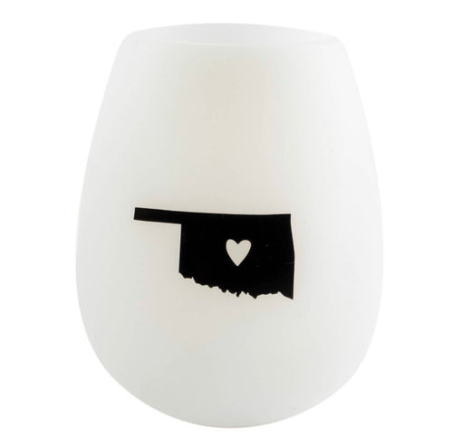 AF Silicon GRAPHIC Stemless Wine Glass