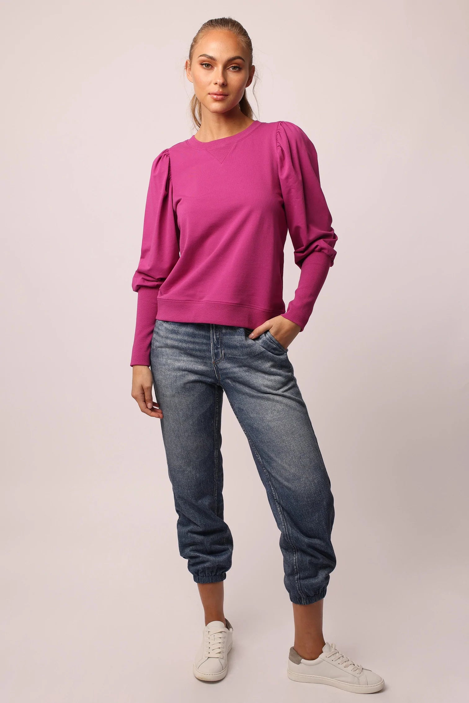 ANOTHER LOVE PuffSleeve TARA Raglan Top