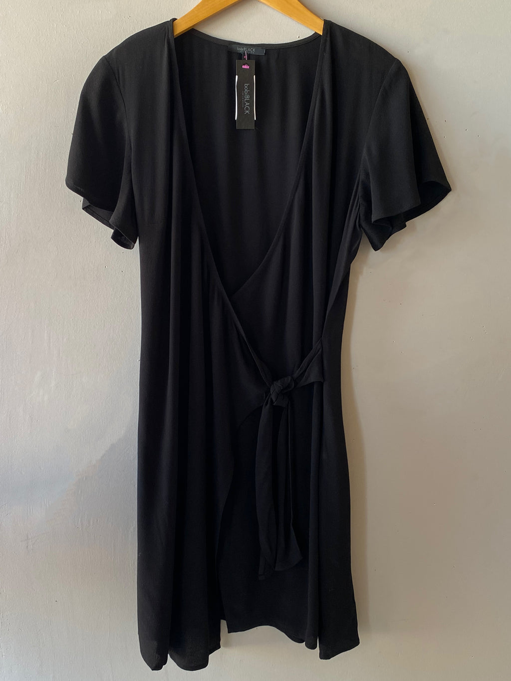 BOBIBLACK Flutter Sleeve AVA Beach Crepe Dress