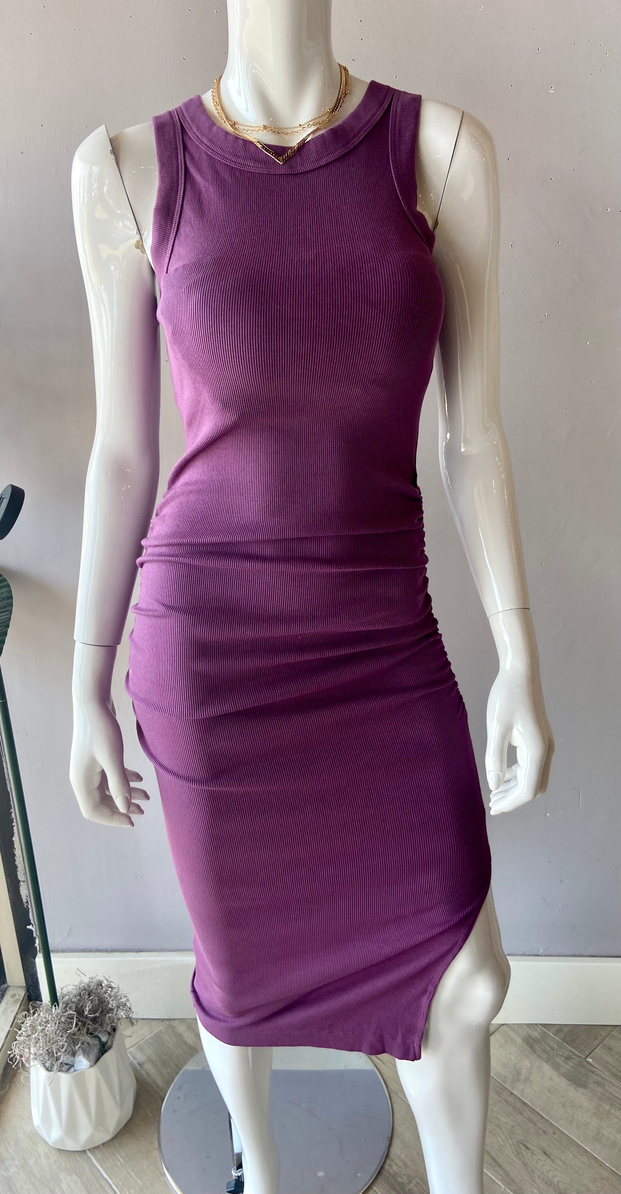 MICHAEL STARS RibKnit WREN Midi Dress