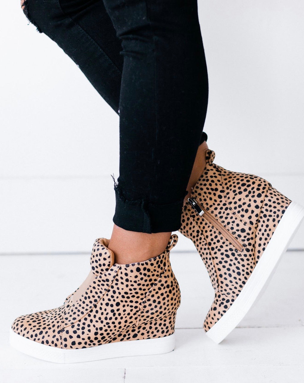 Ccocci BREEZY Print Hidden Wedge Sneaker Shoe