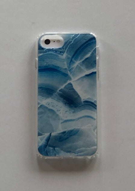 THE CASERY Waves AQUA MARBLE Phone Case