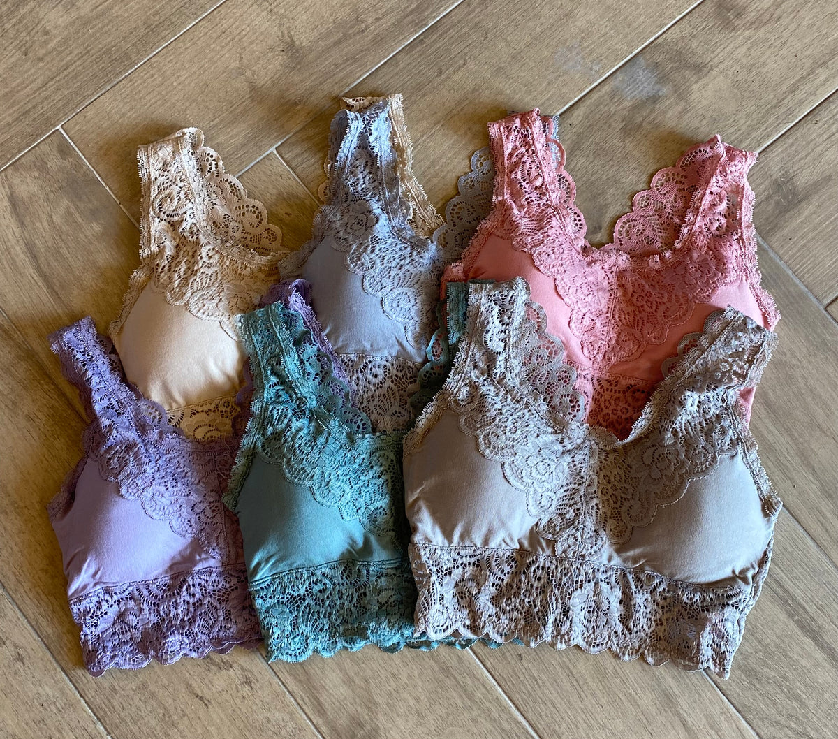 VITAL Lace Trim/Back Bralette