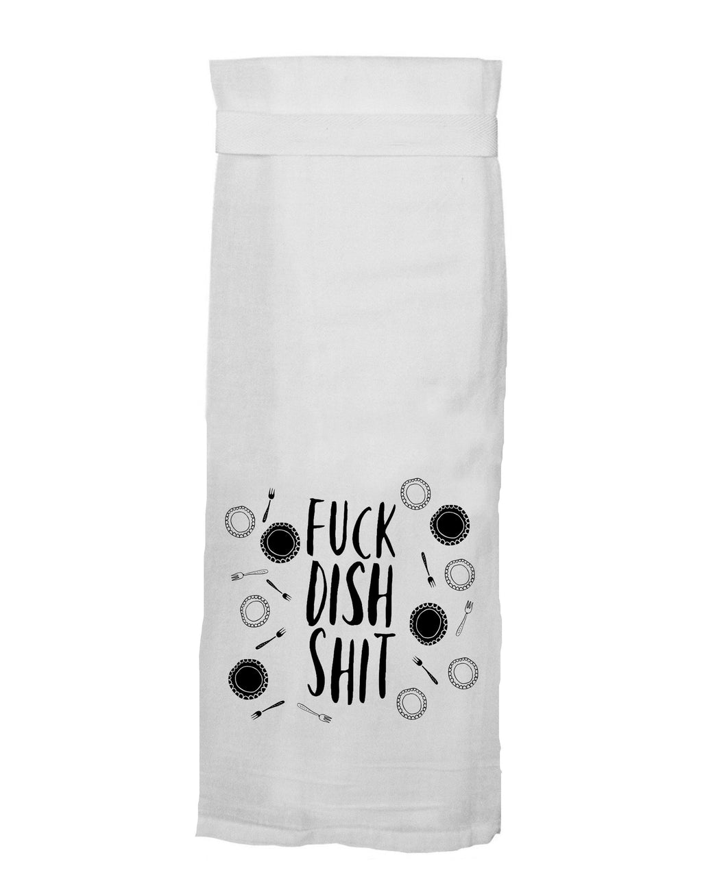 TWISTED WARES Hang Tight Tea Towel