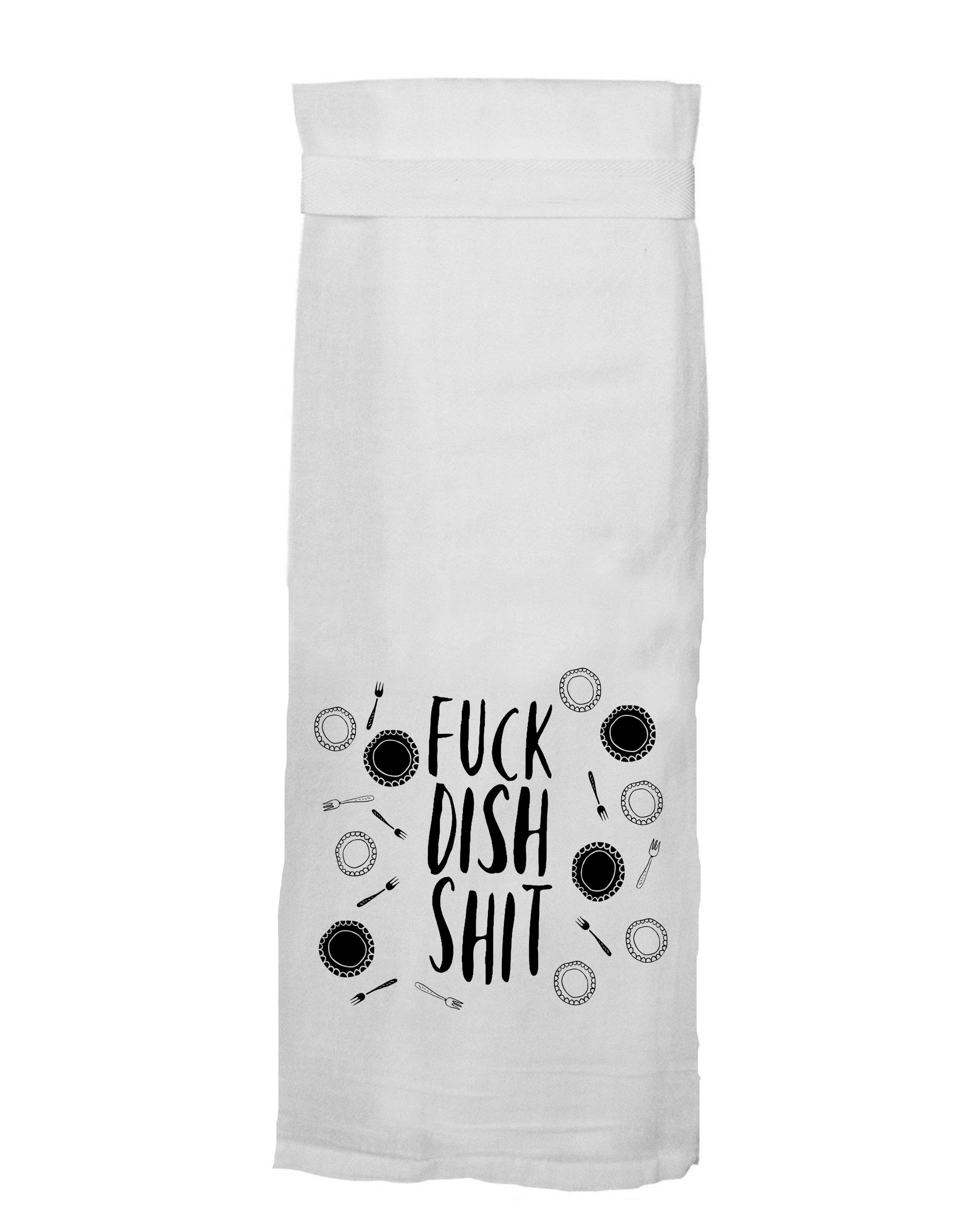 TWISTED WARES Hang Tight Tea Towel