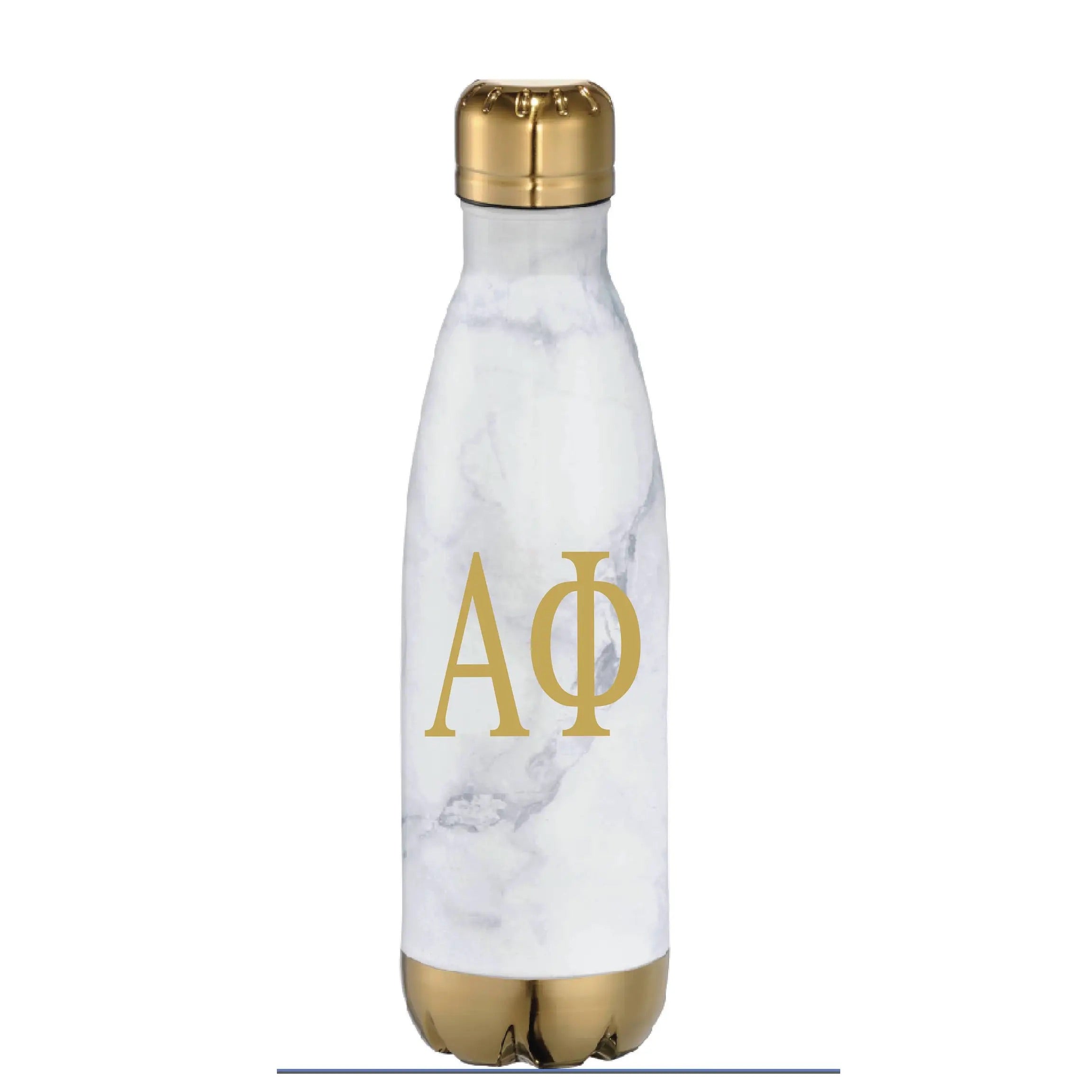 SS Sorority 17 oz. MARBLE Copper Vacuum Insulated Greek Chic Water Bottle