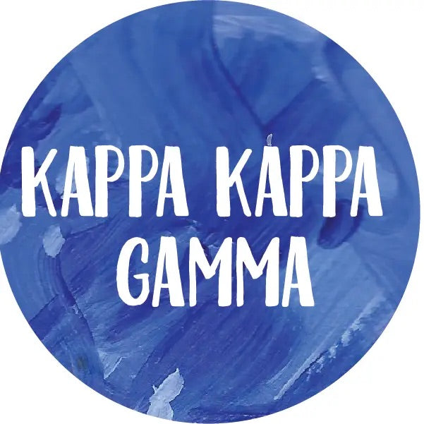 MS Sorority ABSTRACT Greek Chic Sticker